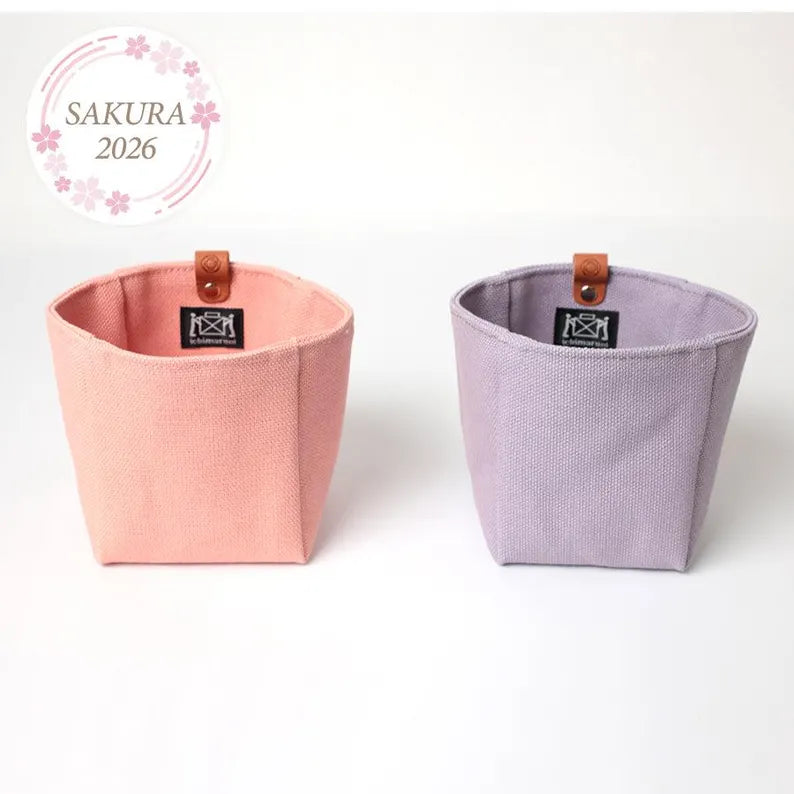 Cohana Sakura 2026 Canvas Pouches