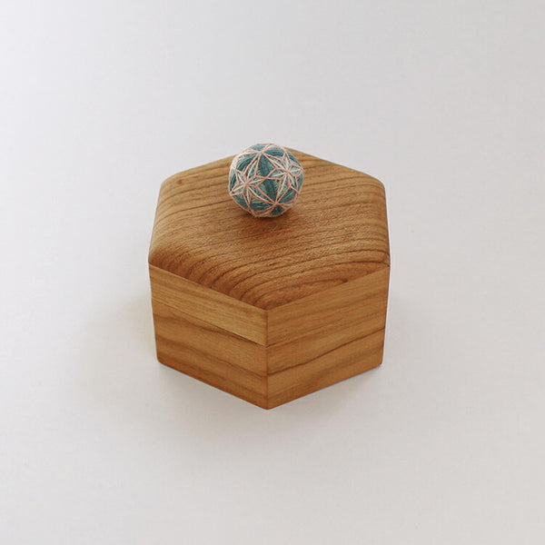 Hexagonal Small Box of Temari
