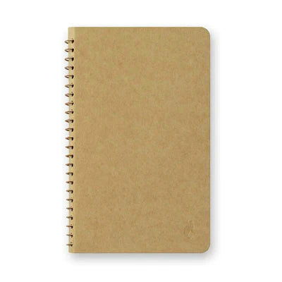 Traveler's Company Spiral Ring Notebook, A6 Slim, Unruled, DW Craft