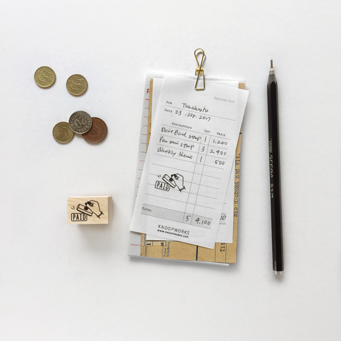 Rubber stamps by Knoop Works: Paid - Hands On Workshop