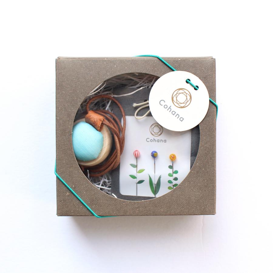 Cohana Gift Set - Pincushion + Marking Pins - Hands On Workshop