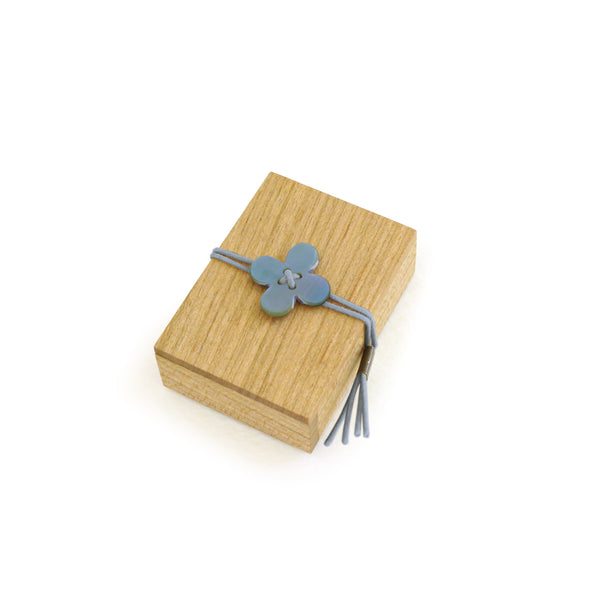 Cohana Spring Summer 2021 Glass Sewing Pins in a Cherry-Wood Box