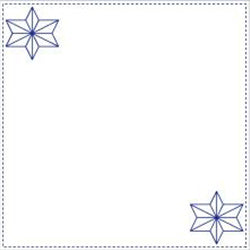 Daruma Sashiko Linen Handkerchief Kit - Hands On Workshop