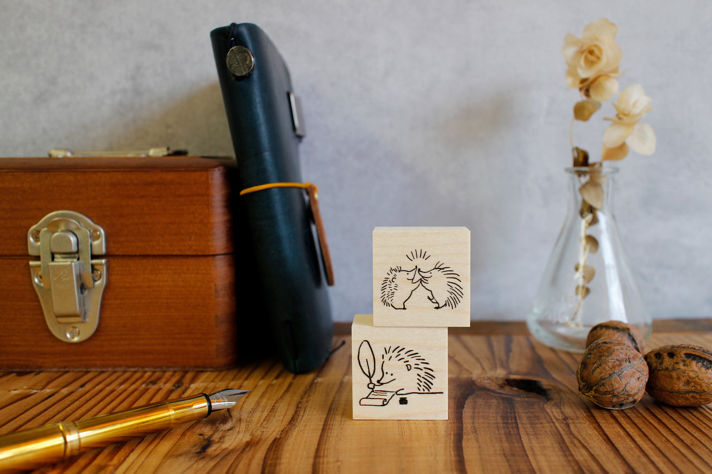 Rubber stamps by Momoro: Hedgehog series - Hands On Workshop