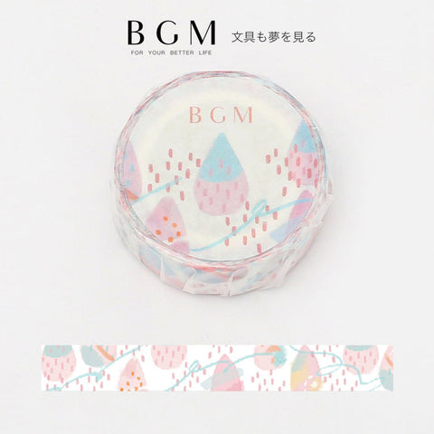 BGM Masking Tape - Life Drop 15mm