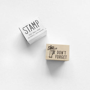 Rubber stamps by Knoop Works: Don't Forget, Thank You