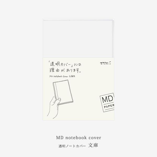 Midori Md-Note - Transparent Cover - Small Paperback Size - PVC - Hands On Workshop