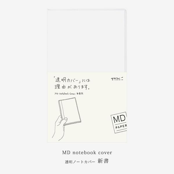 Midori Md-Note - Transparent Cover - 17x11cm Paperback Size - PVC - Slim - Hands On Workshop