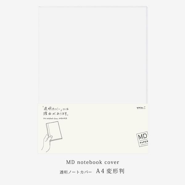 Midori Md-Note - Transparent Cover - A4 Variant Size - Pvc - Magazine Size - Hands On Workshop
