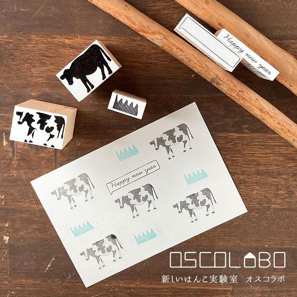 OSCOLABO Cow Stamps