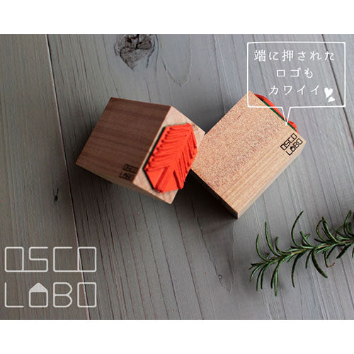 Rubber stamps by Osco Lobo: Wheeled flower, Needle tree - Hands On Workshop