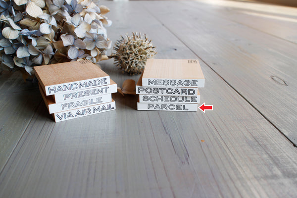 Rubber stamps by Osco Lobo: Postal Series