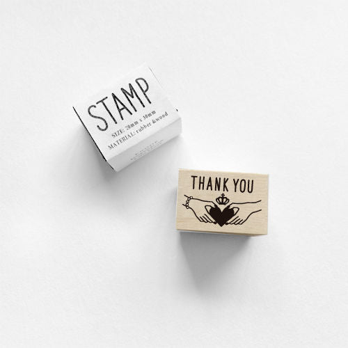 Rubber stamps by Knoop Works: Don't Forget, Thank You