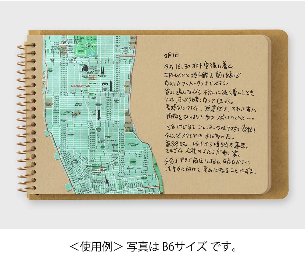 Spiral Ring Notebook A6 Slim Unlined DW Craft 15241006 - Hands On Workshop