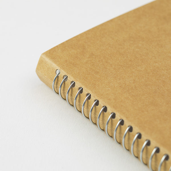 Spiral Ring Notebook A6 Slim Unlined MD White 15242006