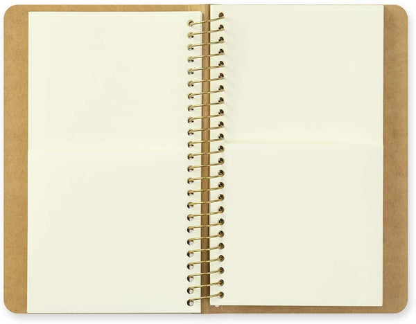 Spiral Ring Notebook A6 Slim Paper Pocket 15243006