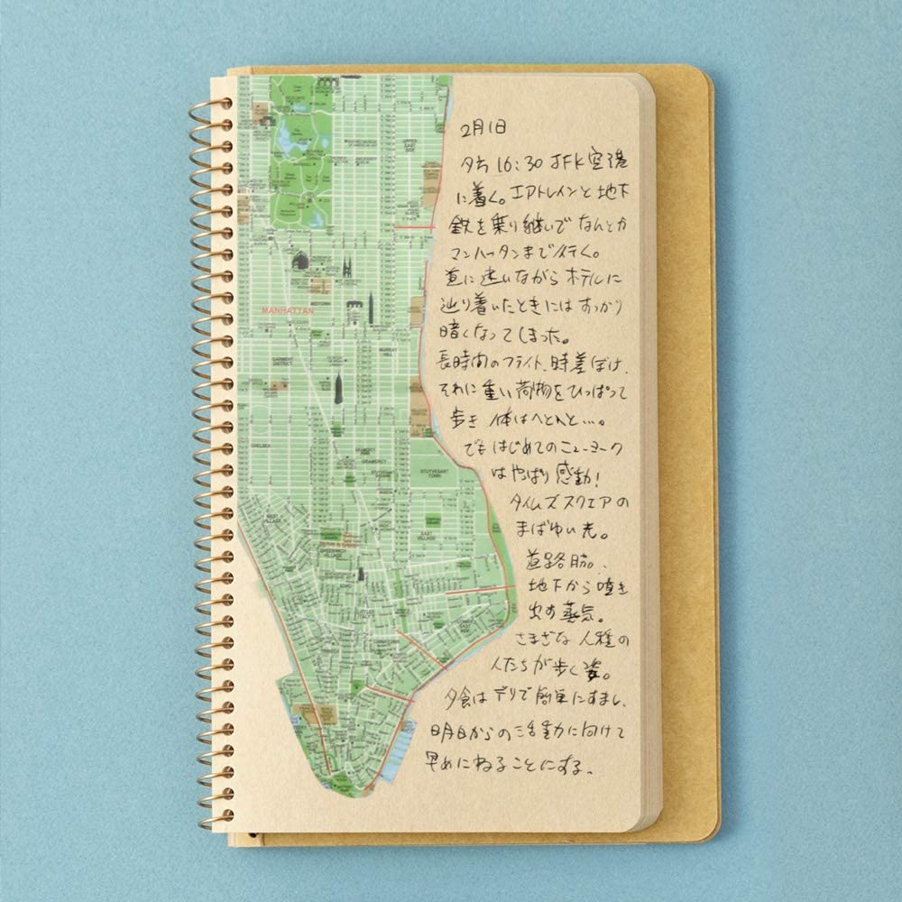 Spiral Ring Notebook A5 Slim Unlined DW Craft 15244006 - Hands On Workshop