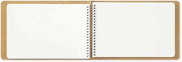 Spiral Ring Notebook B6 Unlined MD White 15250006