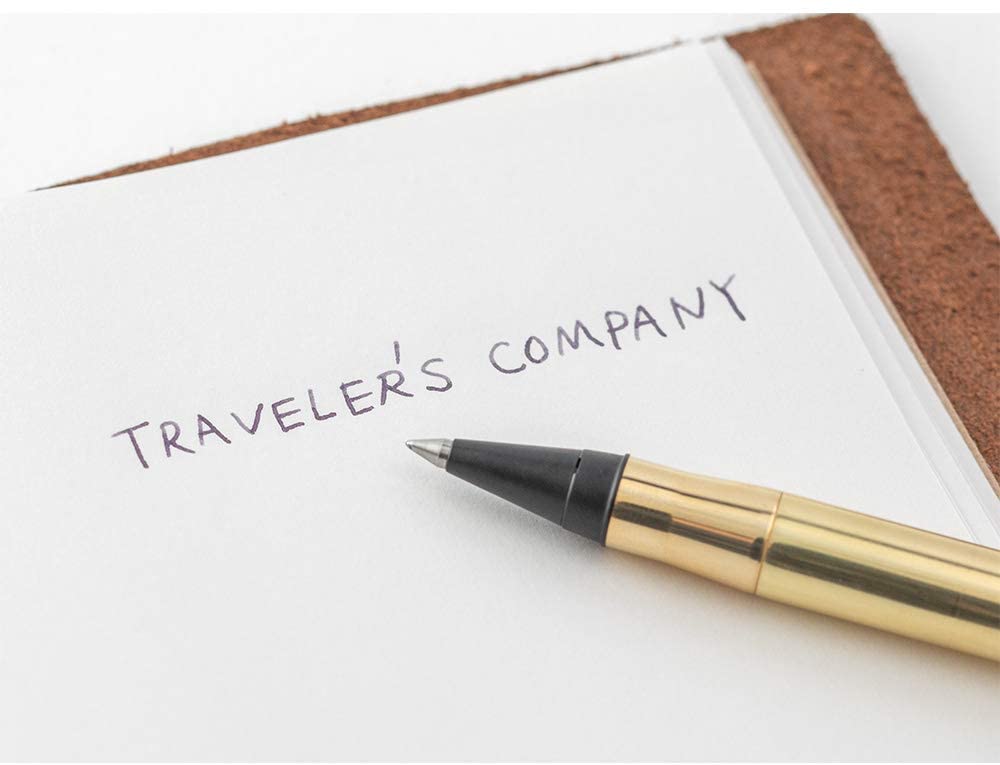 Brass Rollerball Pen Solid Brass 36727006 - Hands On Workshop