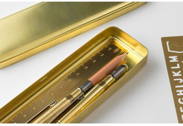 Brass pen case solid 41779006