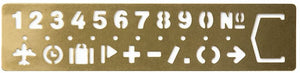 Brass bookmark number 42168006