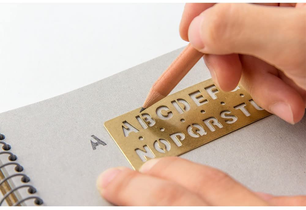 Brass bookmark alphabet 42169006 - Hands On Workshop