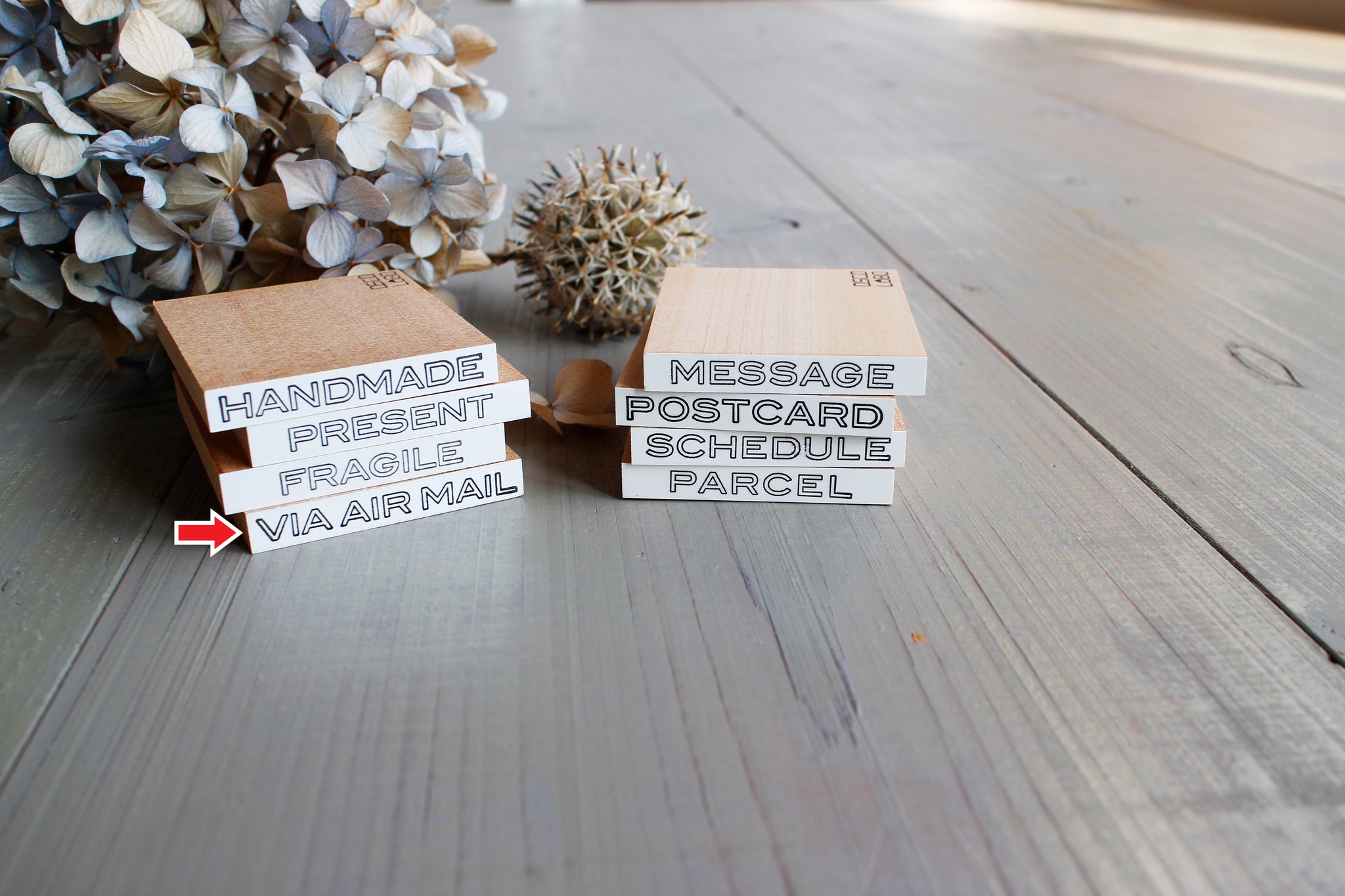 Rubber stamps by Osco Lobo: Postal Series