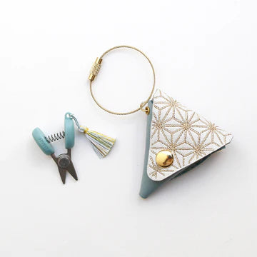 9th Anniversary Seki Mini Scissors – Blue - Hands On Workshop