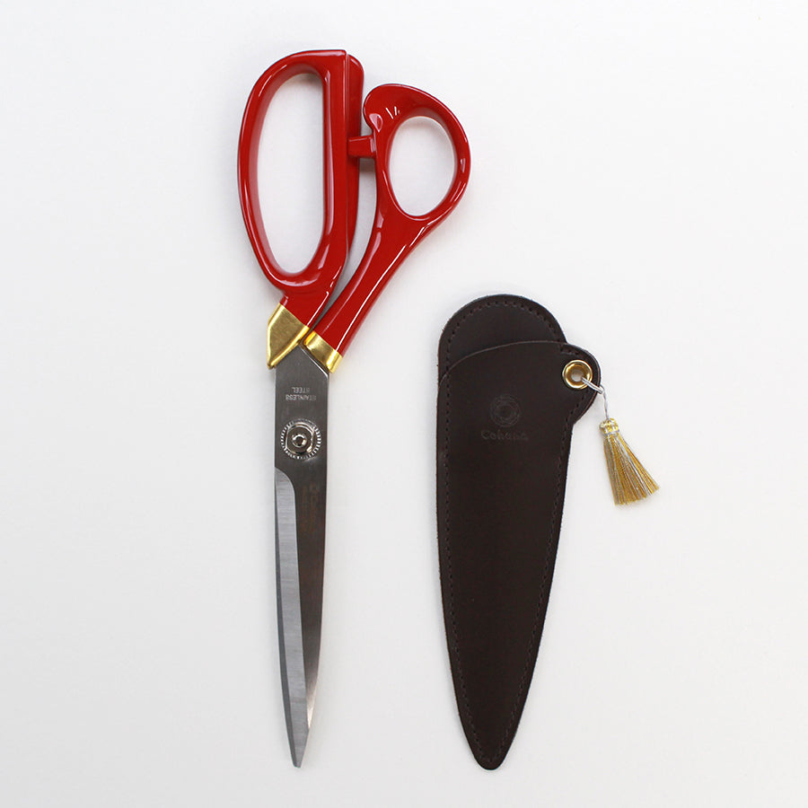 Sewing Shears with Lacquered Handles and Gold Leaf Shunuri - product detail