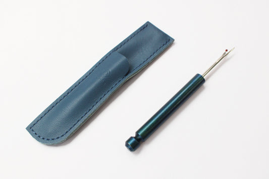 Cohana Lacquered Brass Seam Ripper Indigo Navy