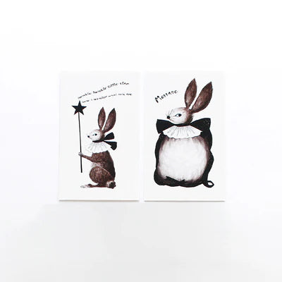 Kino Toriko Card Set ABCD Cards 2 Designs x 5 of Each, 10 Cards - Hands On Workshop