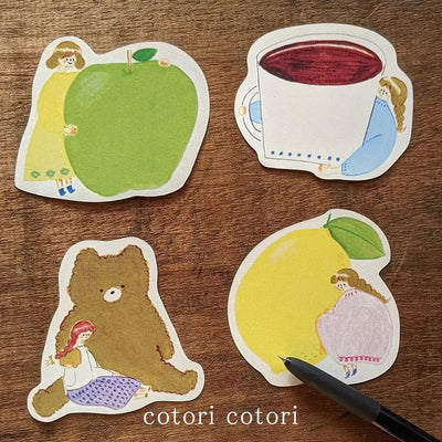 cotori cotori Bear and Lemon Cutout Cards CARD03 - Hands On Workshop
