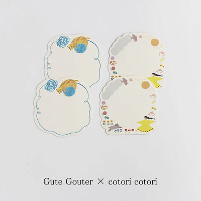 cotori cotori Die-Cut Card Life with Cats COTORI-CARD-04 - Hands On Workshop