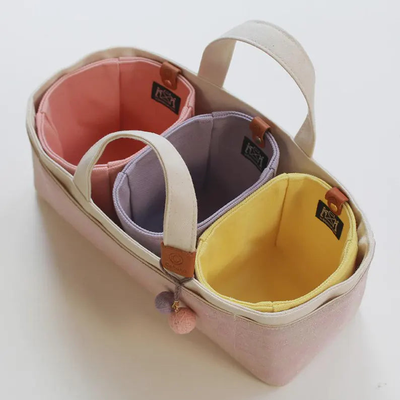 Cohana Sakura 2026 Canvas Pouches