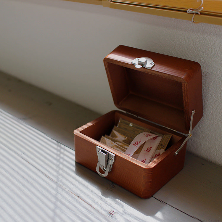 CLASSIKY Tool Box (Tsuga Wood) - styled by a window
