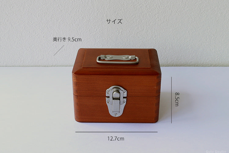 CLASSIKY Tool Box (Tsuga Wood) - dimensions