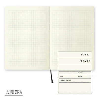 Midori NEW Notebooks Paperback Renewal Edition - H148 x W105 x D10mm