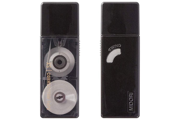 Midori ミドリ XS 修正テープ 黒 35262006 白 35263006 スクエア 小さい 文具 ステーショナリー