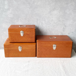 Classiky - First Aid Kit / Wood Tool boxes in 3 sizes