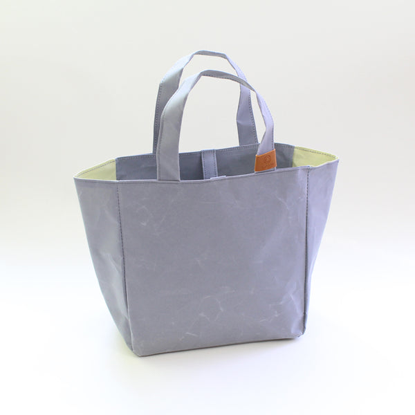 Projekttasche aus handgefärbtem Washi