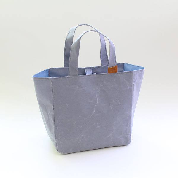 Projekttasche aus handgefärbtem Washi