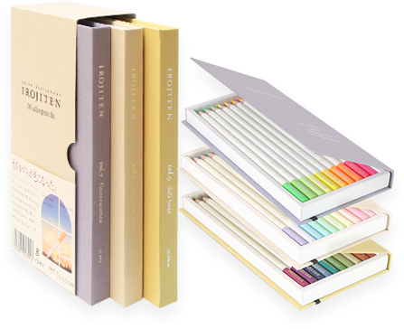 Conjunto de libros de diccionario de color irujiteno Tombow