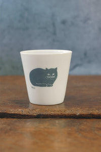 Classiky - Blue Cat Eggshell Cup