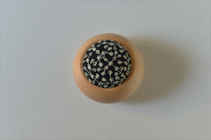 Classiky Embroidered Pincushion by Reiko Oka