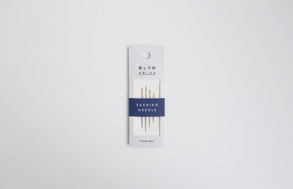 Daruma Sashiko needle with threader