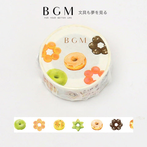BGM Masking Tape - Life Donut 15mm