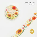 BGM washi tape - Garden Flower Series 15mm