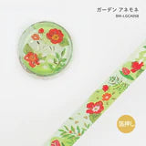 BGM washi tape - Garden Flower Series 15mm