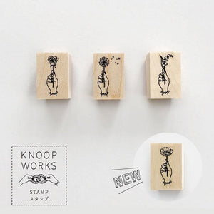 Knoopworks timbres les mains des mains