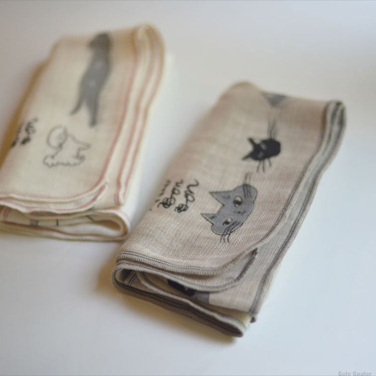 Linen/Cotton Tea Towel - Toraneko Bon Bon Collection from Classiky - Hands On Workshop